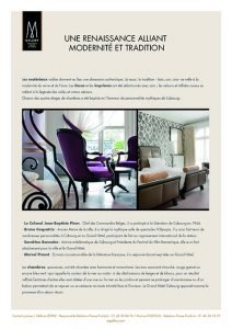 brochure grand hôtel de Cabourg page 7
