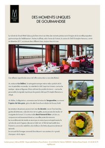 brochure grand hôtel de Cabourg page 6